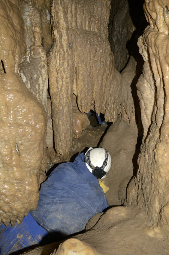 In the "Flowing cave" - larger format