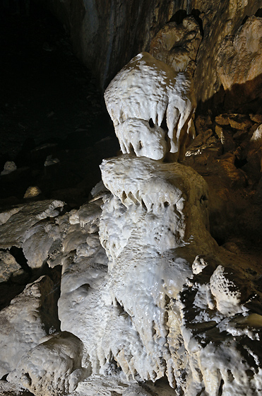 Stalagmit - men formt