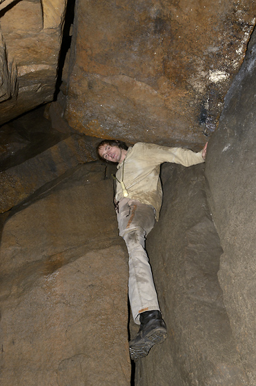 In the cave - smaller format