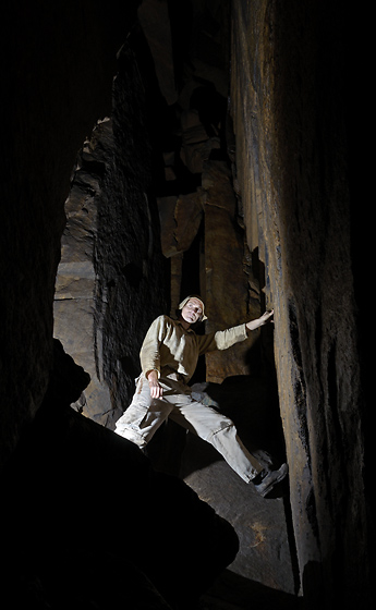 In the cave - smaller format