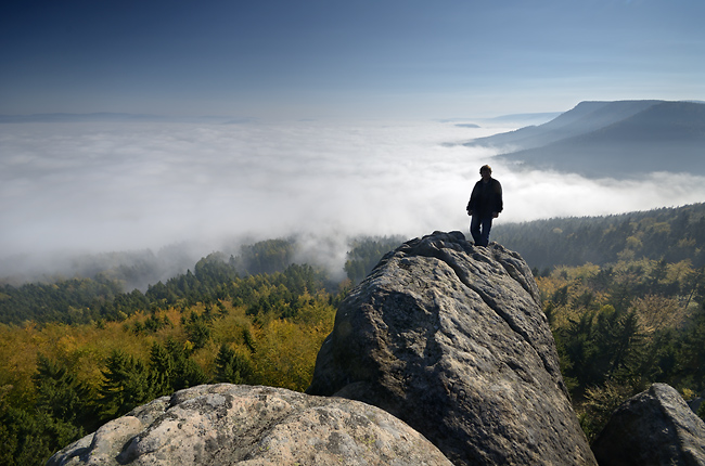 On the "Squirrel Rock" - smaller format