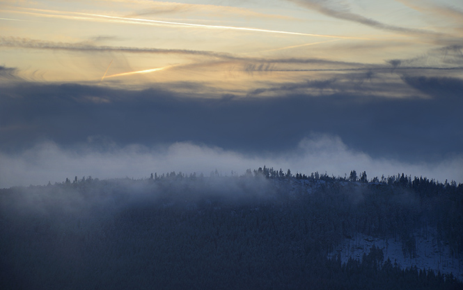 Clouds on "Bor" - smaller format