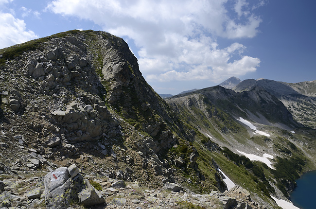 On the ridge - smaller format