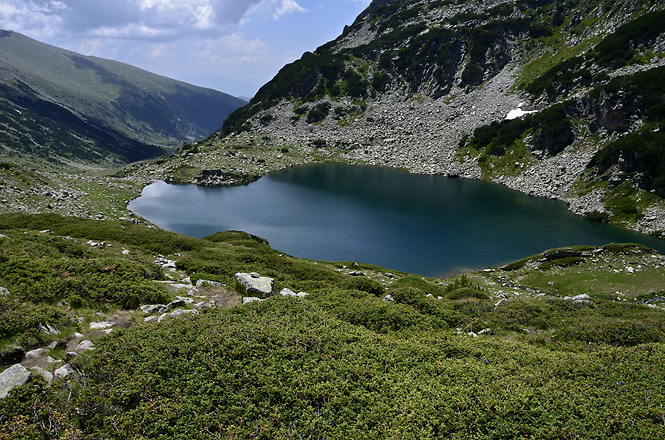 Jezero pod Kamenicou - men formt