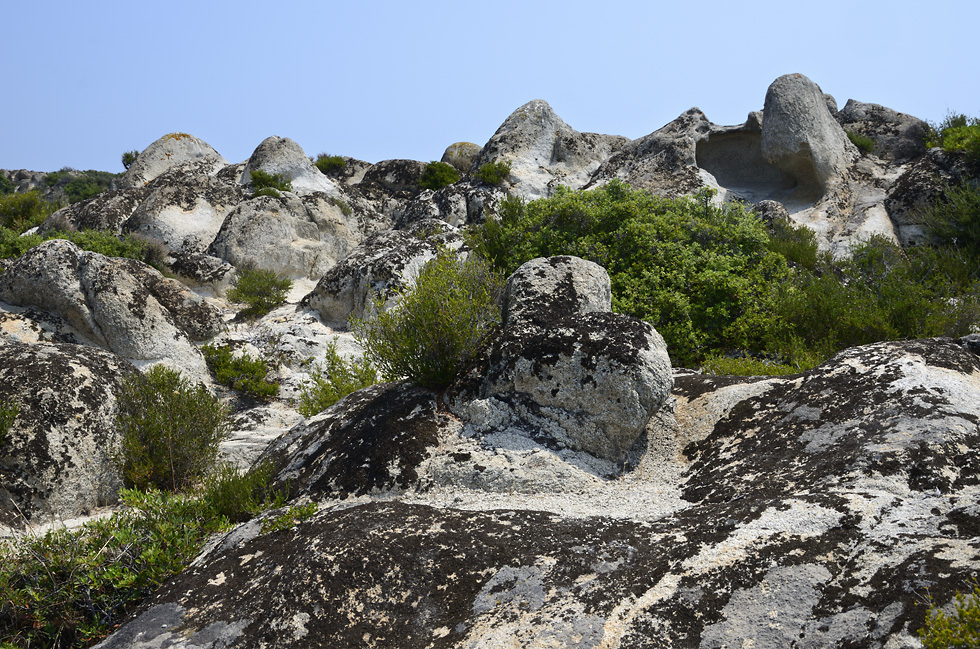 Stony terrain - larger format