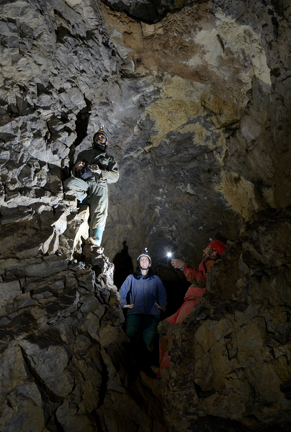 In the "Bar Cave" - larger format