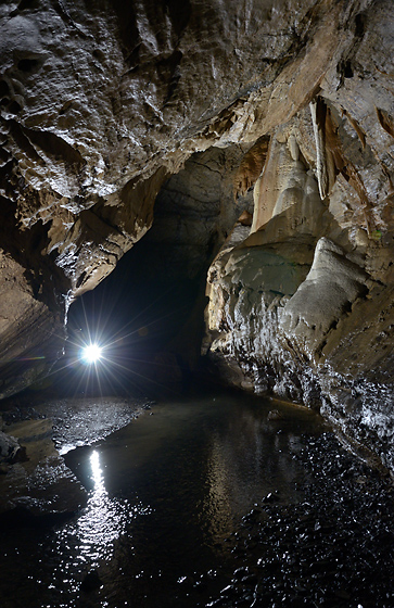 In the cave - smaller format