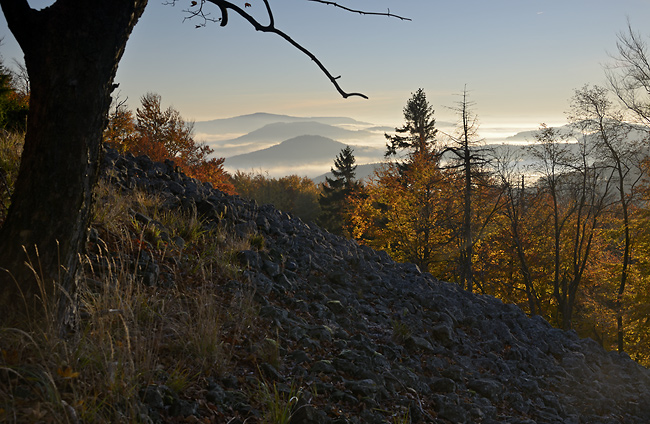 Morning on the "Cold Hill" - smaller format