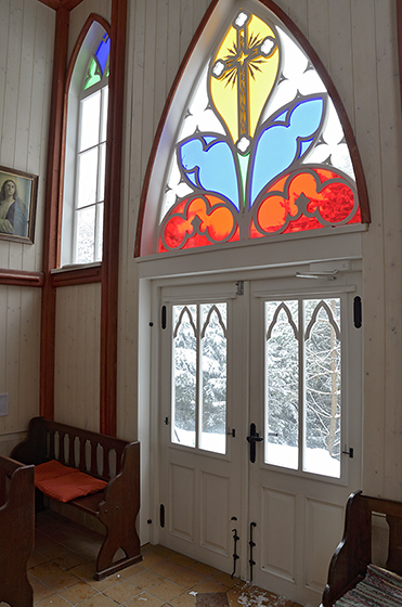 In the renewed chapel - smaller format