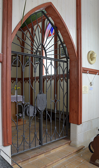 In the renewed chapel - smaller format