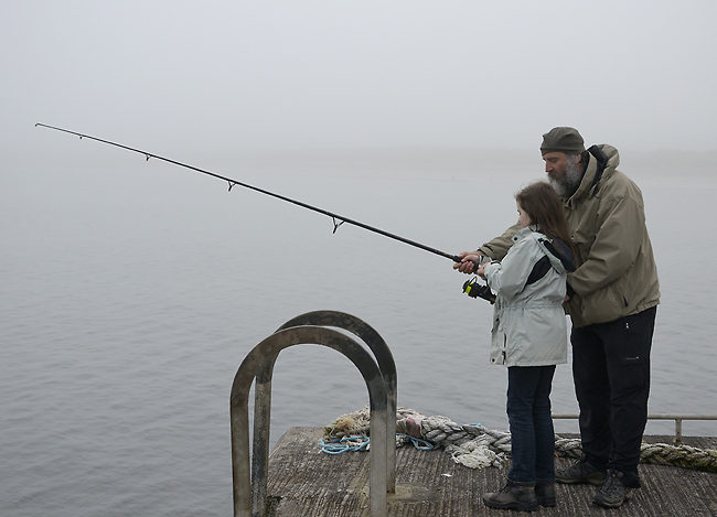 Fishing instruction - smaller format
