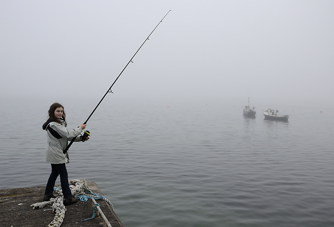 Fishing instruction - smaller format