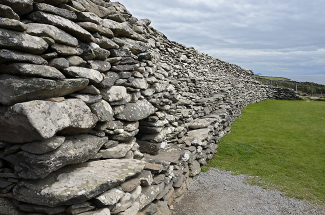 Dunbeg Fort - men formt