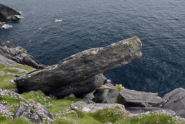 On the cliff - smaller format