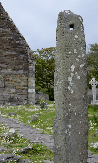 Ogham stone - smaller format