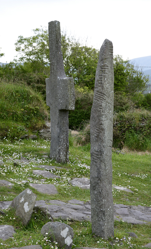 Ogham stone - larger format
