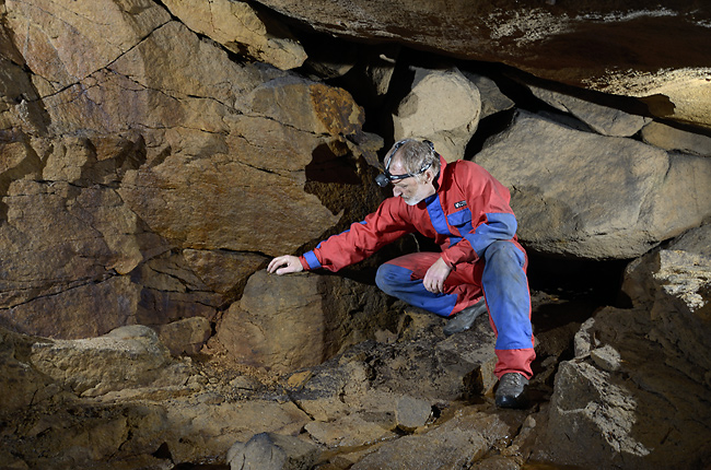 In the cave - smaller format