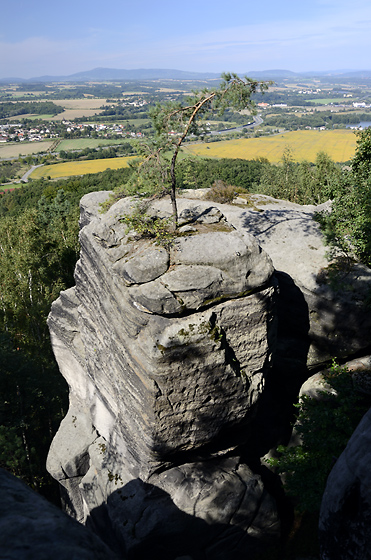 Na temenu - men formt