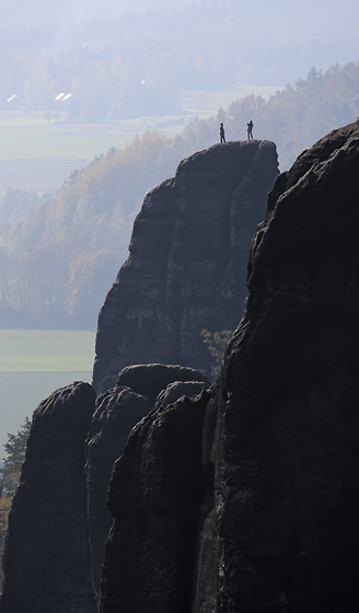 On the rock - smaller format