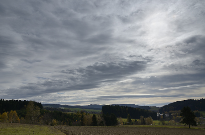 Sky over "Bor" - smaller format
