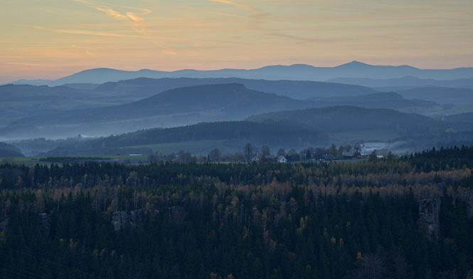 View to "Osta" and "Giant Mts." - smaller format