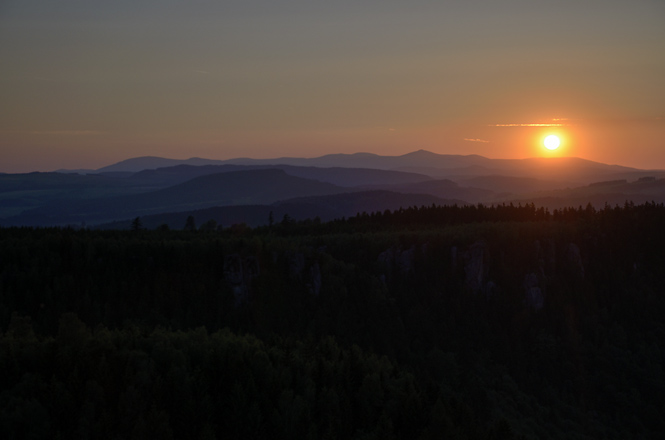 Sunset - smaller format