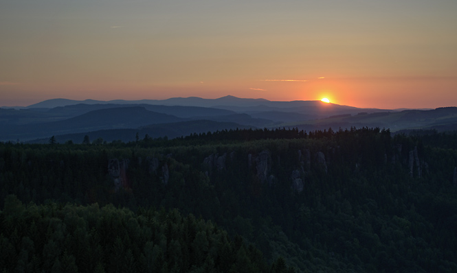Sunset - smaller format