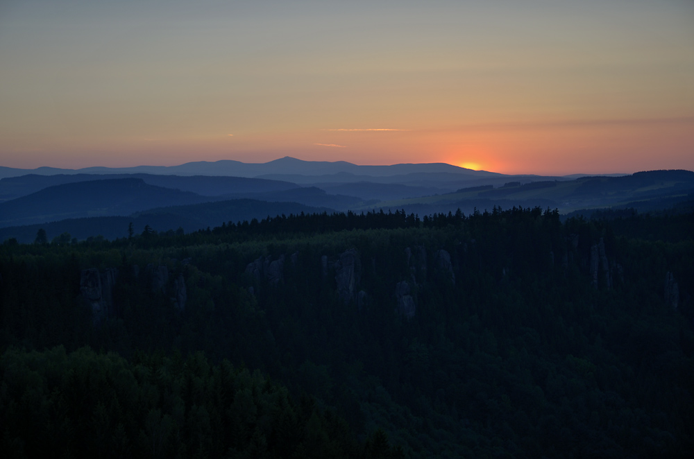 Sunset - larger format