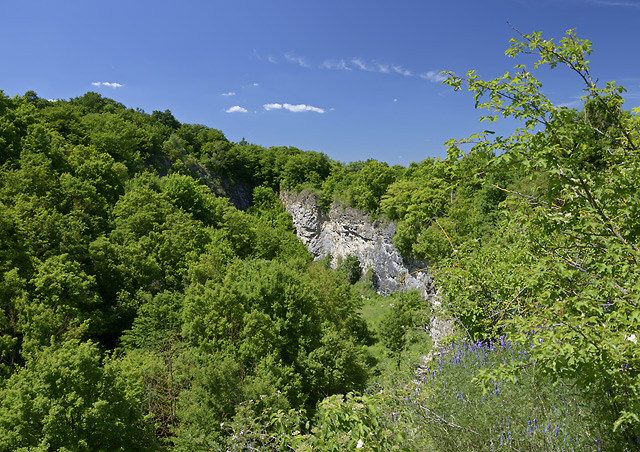 Over the quarry - smaller format