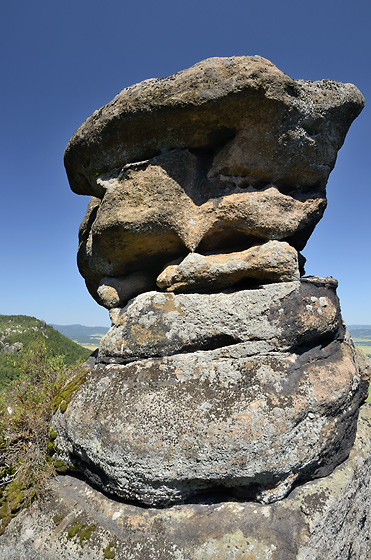"Geisha" rock - smaller format