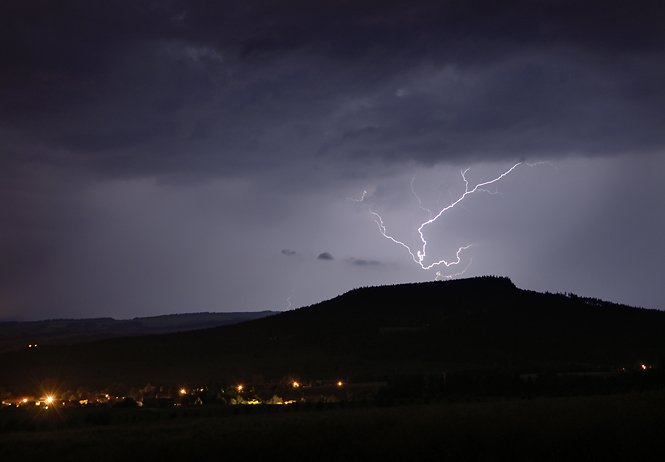 Night storm - smaller format