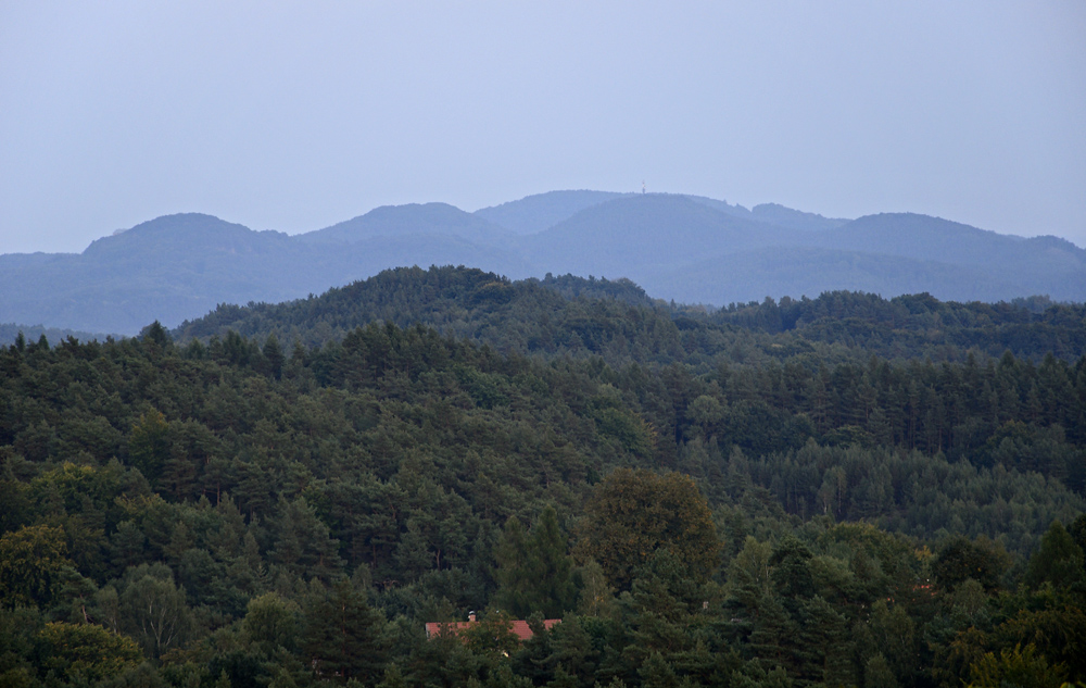 View to south-east - larger format
