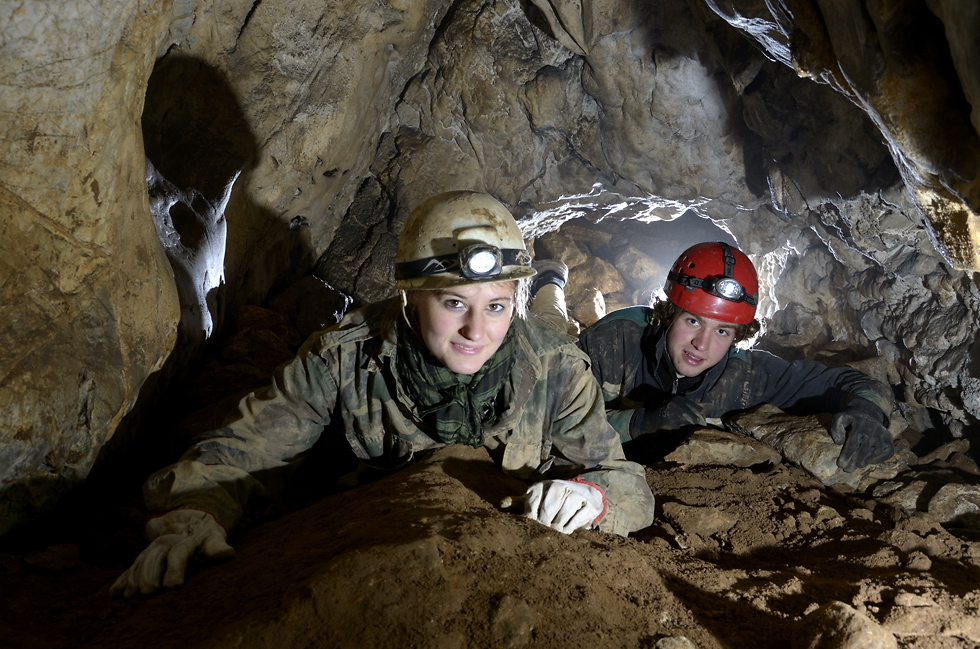 In the cave - larger format