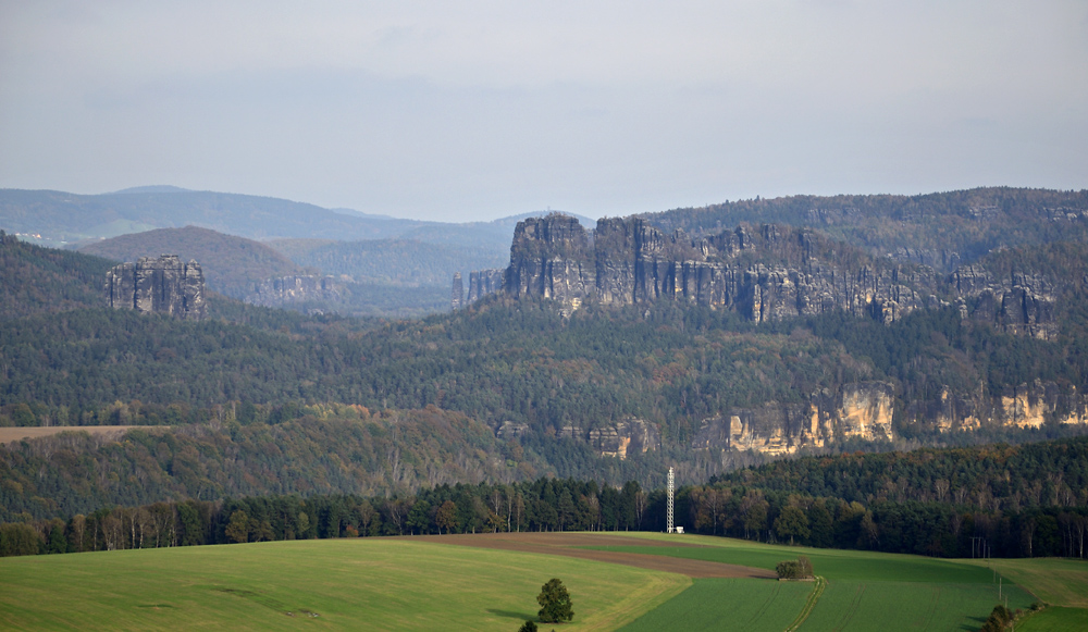 Falkenstein a Schrammsteine - vt formt