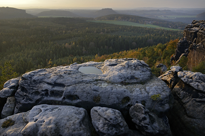 Western cliffs - smaller format