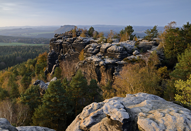 Western cliffs - smaller format