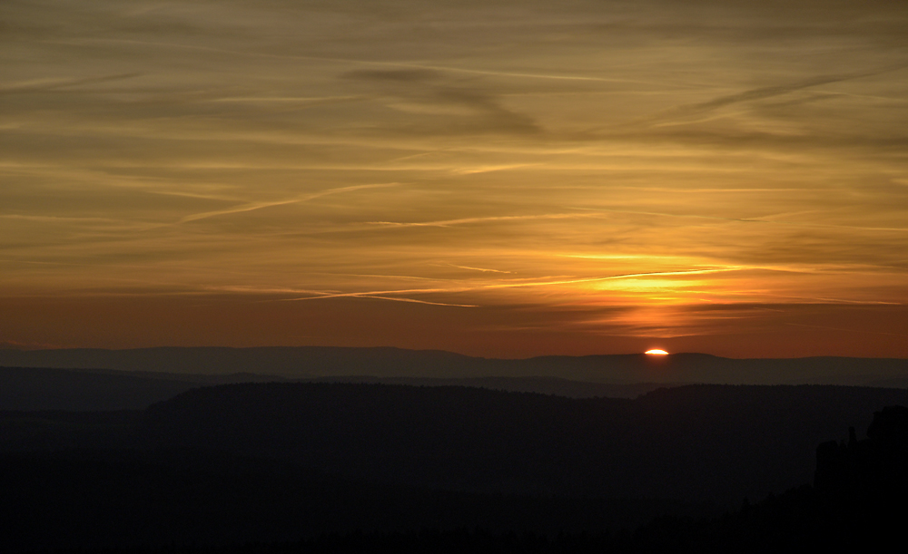 Sunset - larger format