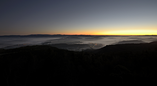North-eastern horizon - smaller format