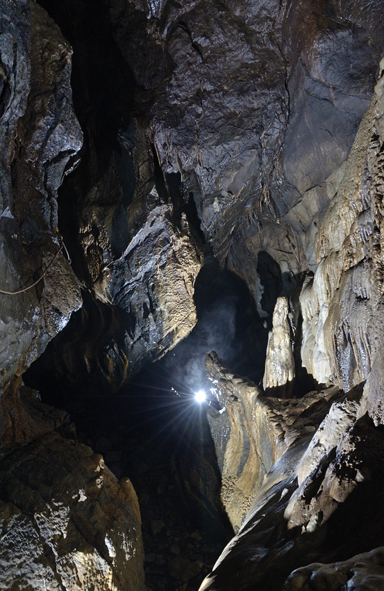In the cave - larger format