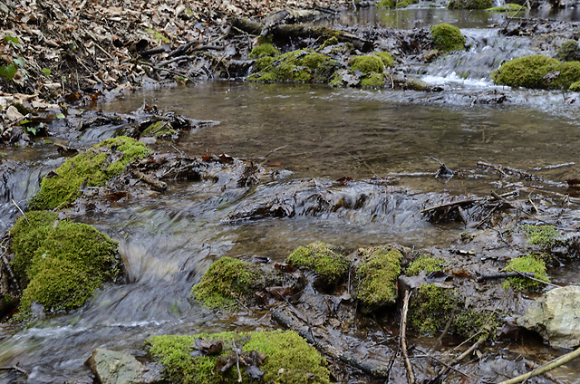 Travertin cascades - smaller format