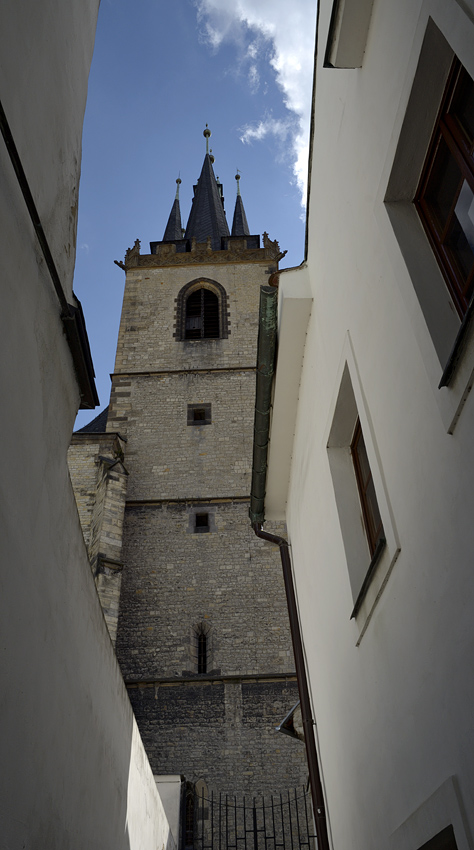 Kostelní věž - větší formát