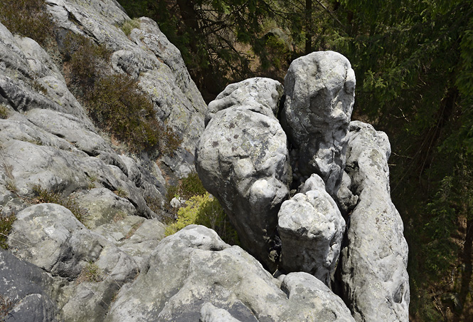 On "White rocks" - smaller format