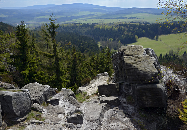 On "White rocks" - smaller format