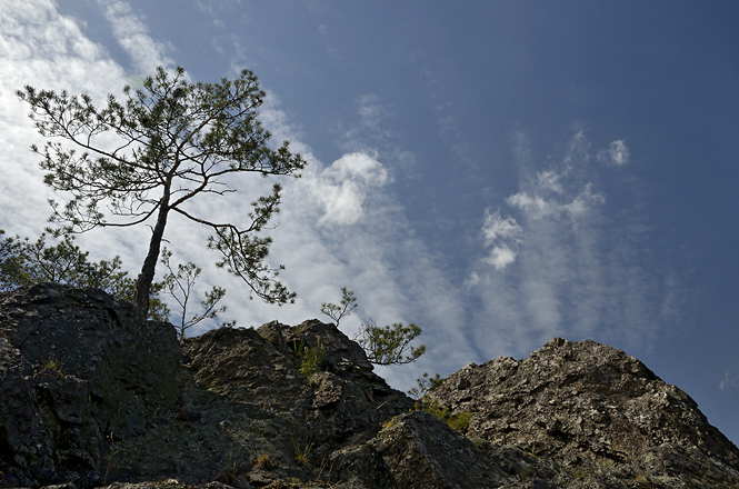 On the "Crow Rock" - smaller format