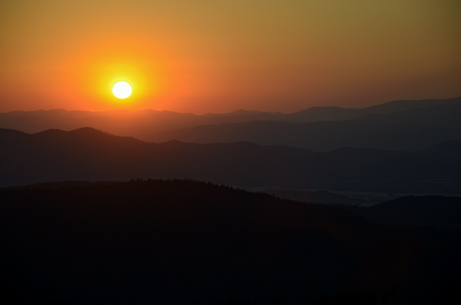 Sunset - smaller format