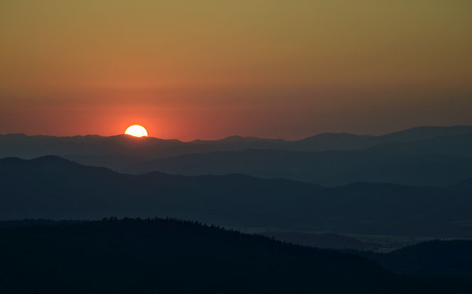 Sunset - smaller format