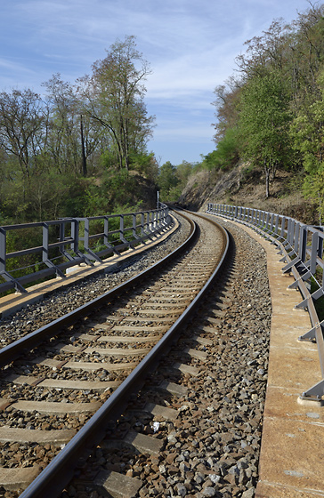 On the viaduct - smaller format