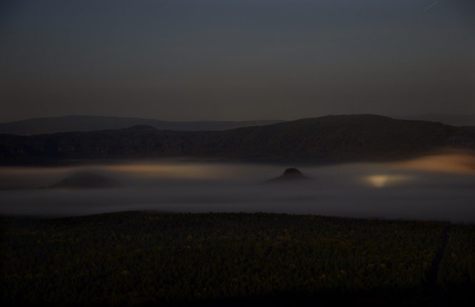Fog from "Labe" river - smaller format