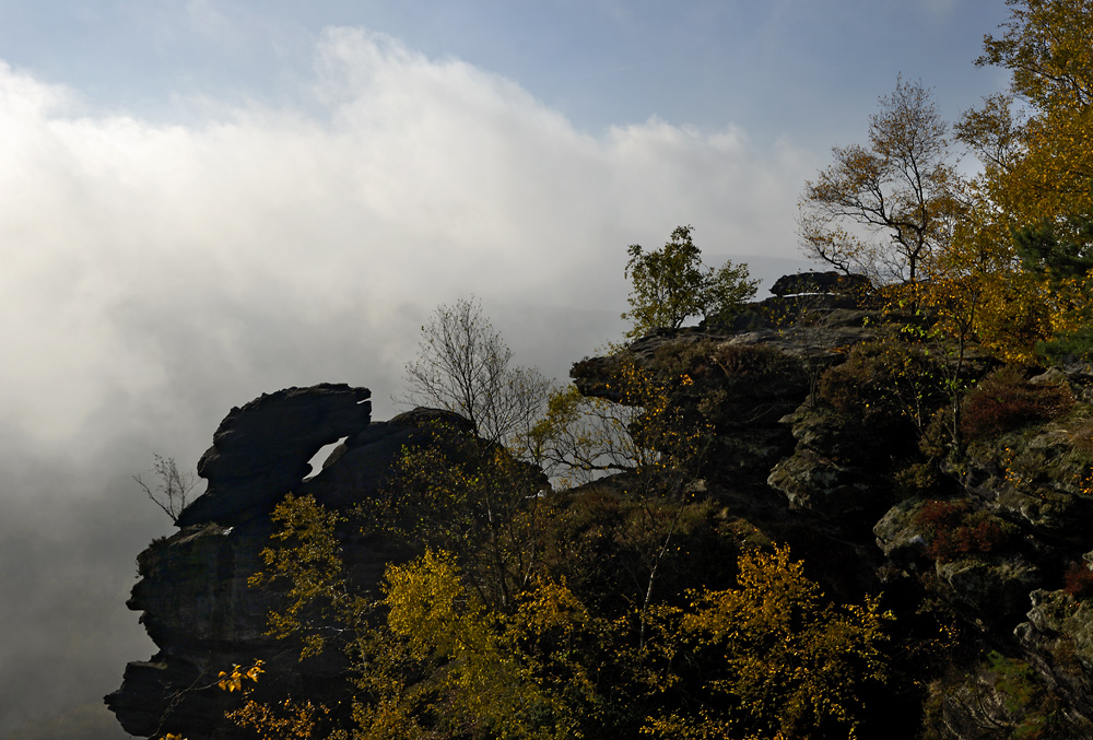 On "Zschirnstein" - larger format