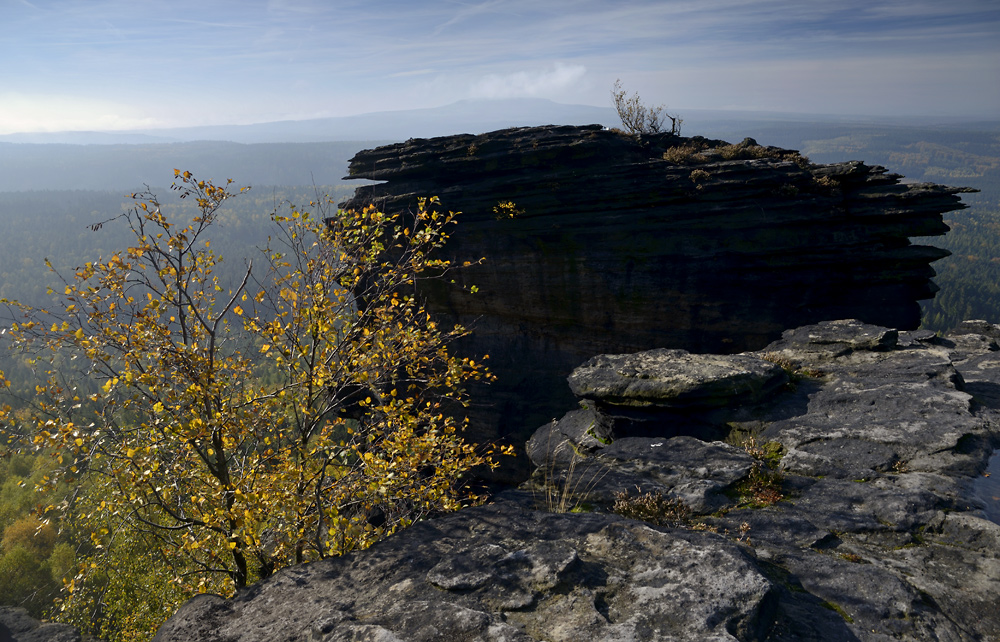 On "Zschirnstein" - larger format